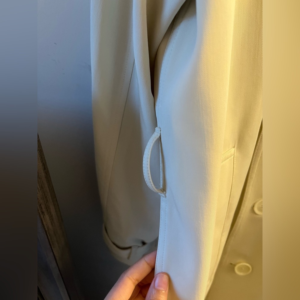 Lemaire Beige Wool Soft Coat - Large - Picture 10 of 15